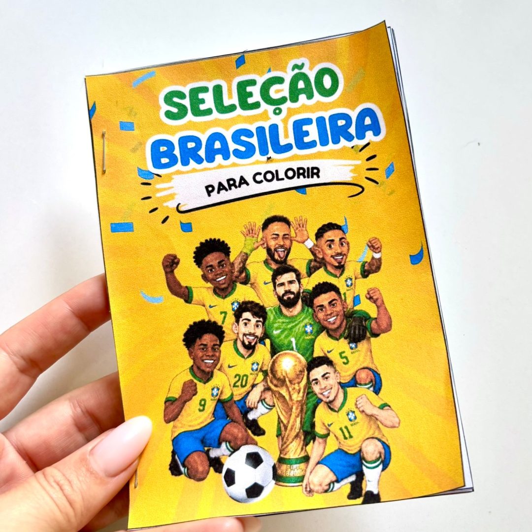 JOGADORES DA SELEÇÃO PARA COLORIR